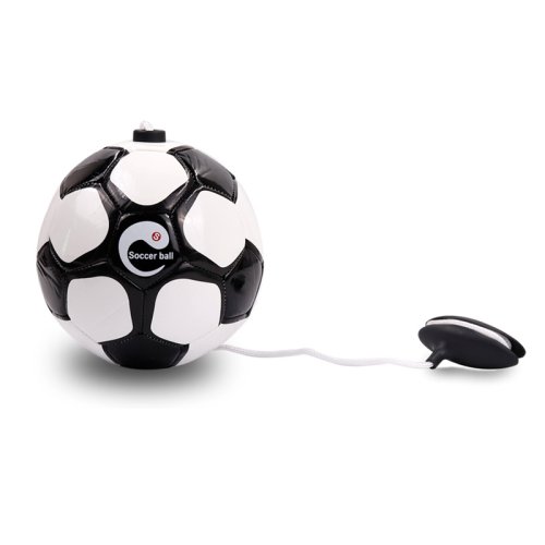 Immagine di Pallone da Calcio Taglia 2 con Corda per Principianti – Attrezzatura di Allenamento Professionale per Bambini e Giovanissimi