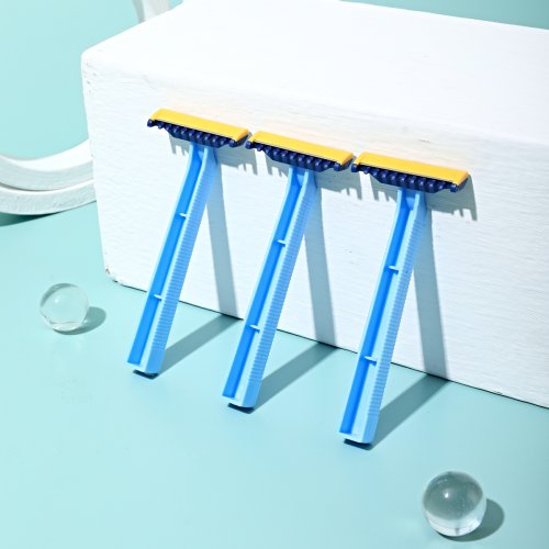 Afbeelding van ALSHABAB 30 STUKS Set Wegwerp Scheermessen voor Vrouwen mannen Sanitair Scheerapparaat 1 Layer Super Sharp Roestvrij Mes voor Haar verwijderen Tool