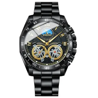 Image de Montre Homme Sportive Élégante - Style Militaire & Quartz