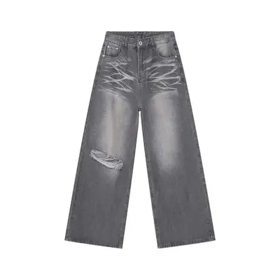Image de Jeans Large Homme Décontracté - Style 2026