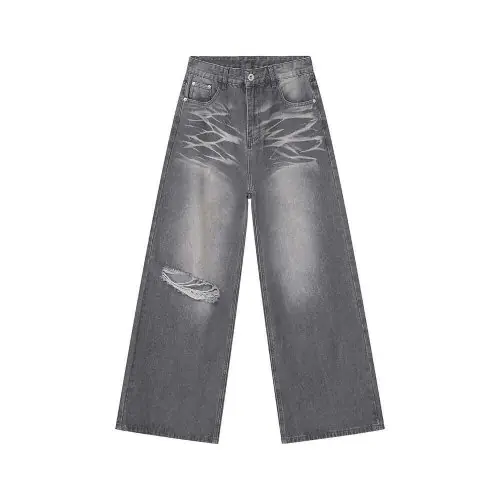 Image de Jeans Large Homme Décontracté - Style 2026