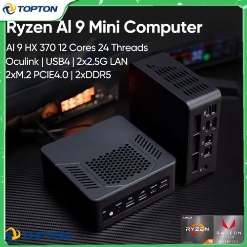 Image de Mini PC Gamer Ultra-Puissant avec Ryzen AI 9 HX 370