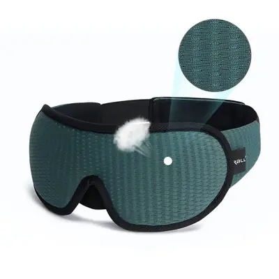 Masque de sommeil 3D doux anti-lumière pour un repos profond