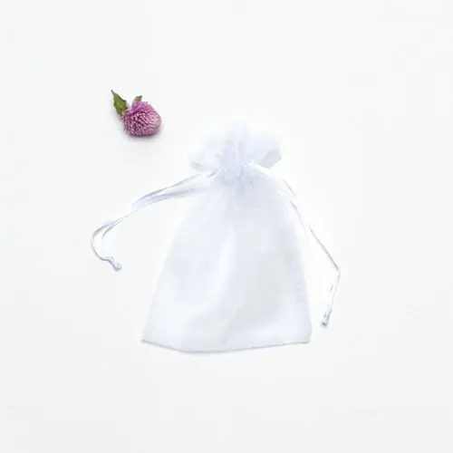 Image de Sacs Cadeaux Organza - Lot de 50 Pochettes Élégantes
