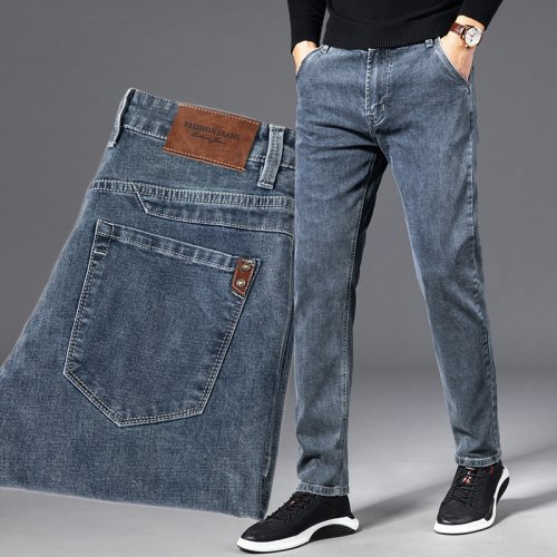 Imagen de Jeans Clásicos para Hombre - Corte Recto y Elástico