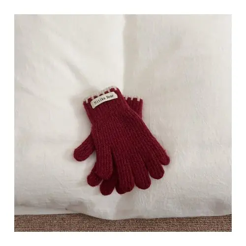 Gants rouges