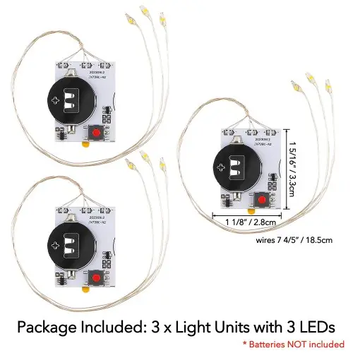 Image de Kit Lumineux Auto-Adhésif - Créations Brillantes Sans Batterie