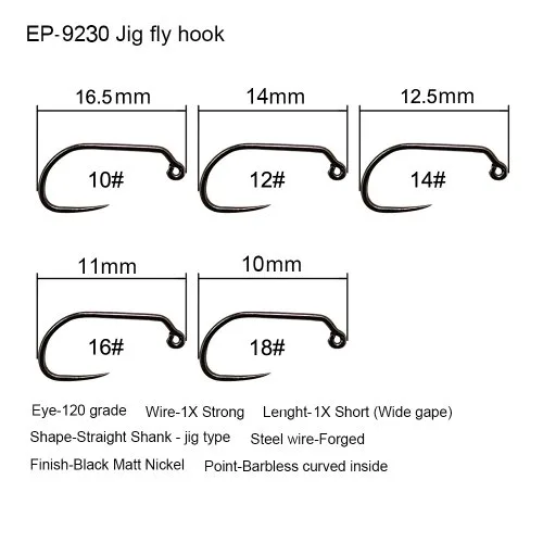 Jig vlieghaak 9230