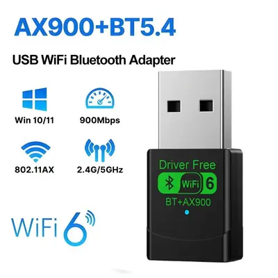 Image de Dongle WiFi 6 USB Mini 2-en-1 avec Bluetooth 5.4