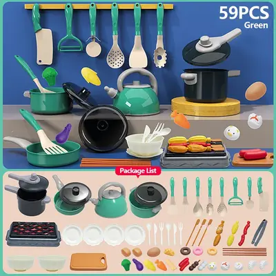 Kit de Cuisine pour Enfants - 92 Pièces