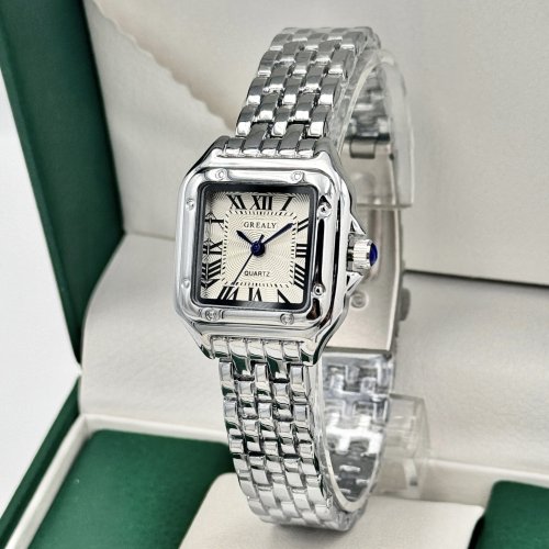 Image of 2026 Elegant Stainless Steel Luxury Quartz Watch for Women – Sophisticated Calendar Design, Business-Style Timepiece for Modern Ladies