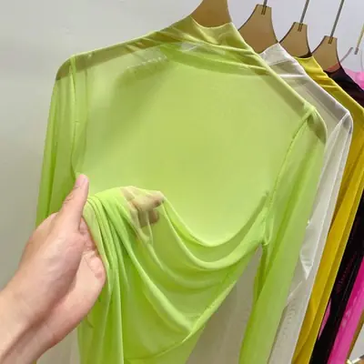 Image de T-Shirt Transparent Manches Longues Femme - Été 2024