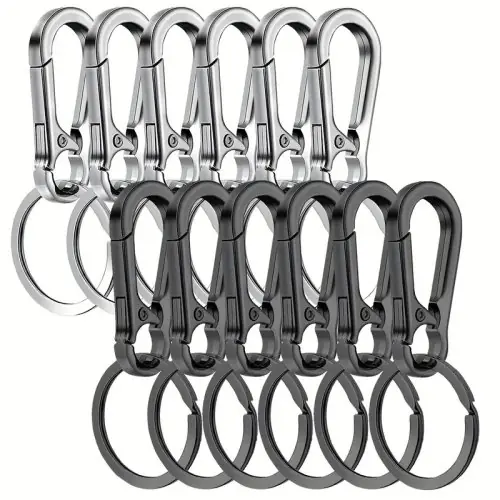 Image de Porte-clés Mousqueton Métal - Pratique & Résistant
