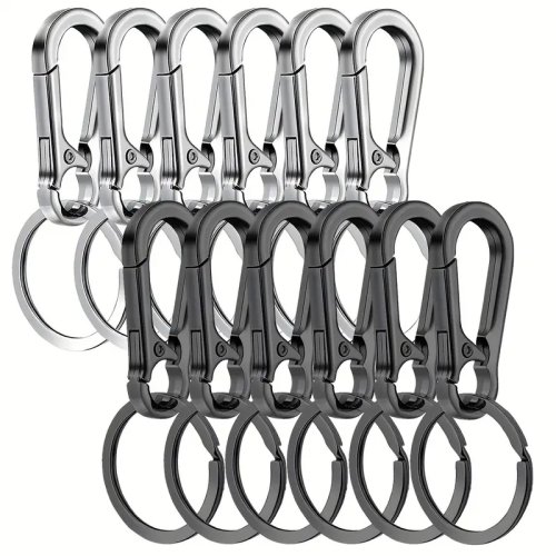 Image de Porte-clés Mousqueton Métal - Pratique & Résistant