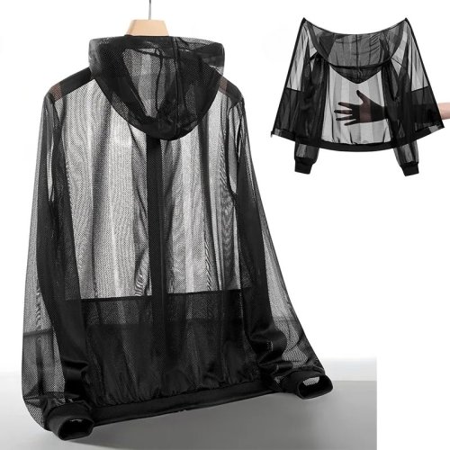 Zdjęcie Lekka kurtka z ochroną UV dla mężczyzn – idealna na lato