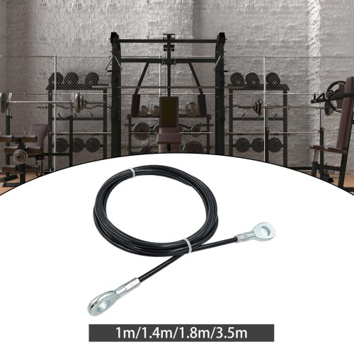 Imagen de Cable de Gimnasio Multiuso 1m-3.5m - Ideal para Entrenamientos en Casa