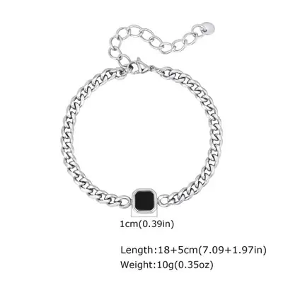 Image de Bracelet Chaîne Cubaine Homme - Tendance & Robuste