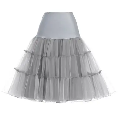 Image de Jupon Puffy Organza Vintage pour Mariage & Cosplay