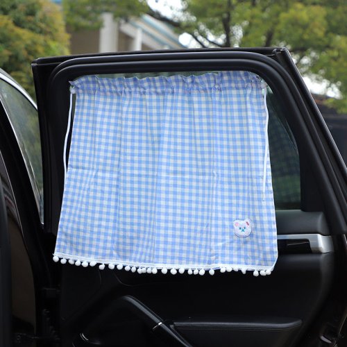 Immagine di 1PC universale per auto tende parasole simpatico cartone animato orso car styling lunotto laterale p...