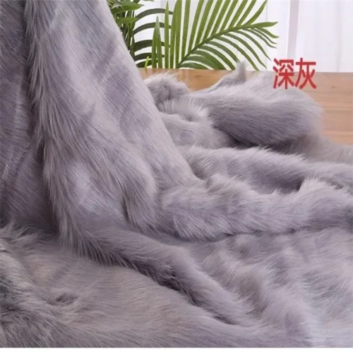 Zdjęcie Futrzany szalik Kamizelka z kołnierzem Fursuits Częściowe akcesoria Krótkie futro Wiele kolorów Kost...