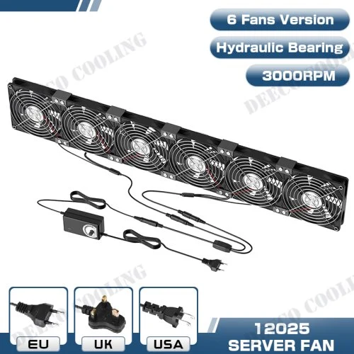 6 ventiladores hidráulico