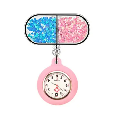 Image de Montre de Poche Médicale avec Stéthoscope Rétractable - Accessoire d'Infirmerie