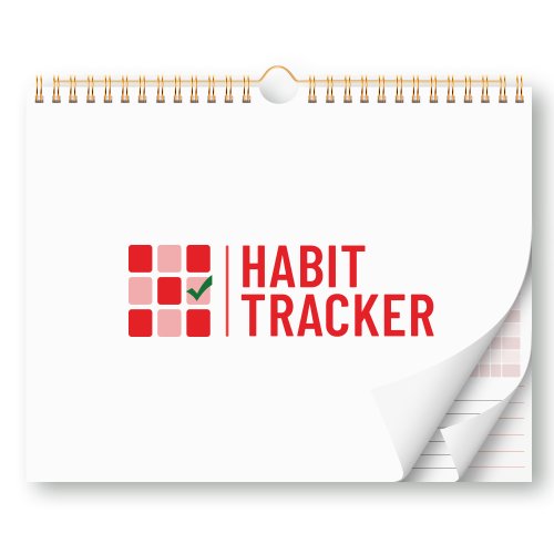Imagen de Rastreador de hábitos A4 de 1 unidad: 12 meses grabable, planificador de seguimiento de hábitos mens...