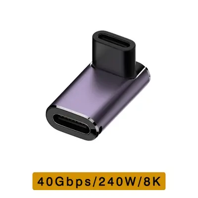 Image de Adaptateur USB-C 40Gbps Thunderbolt 3/4 - Ultra Rapide & Compatibilité OTG
