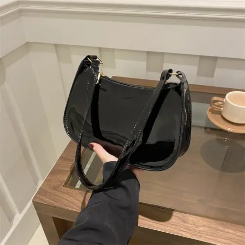 Image de Sac Bandoulière Rétro en Cuir PU - Élégant & Pratique