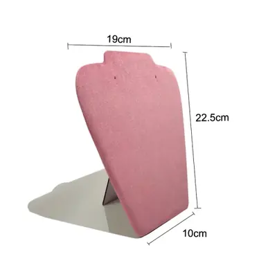 Image de Organisateur de Bijoux en Velours Rose