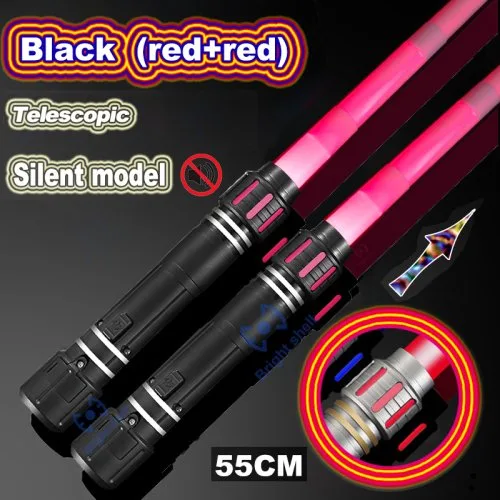 Negro-rojo-2pcs