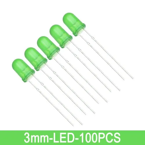 3mm zielony