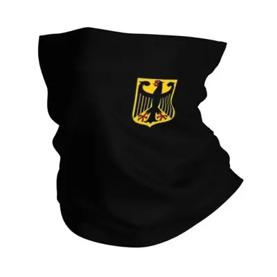 Image de Blason de l'allemagne Bundesadler Bandana cache-cou drapeau allemand masque d'aigle écharpe multi-usage cagoule cyclisme unisexe adulte