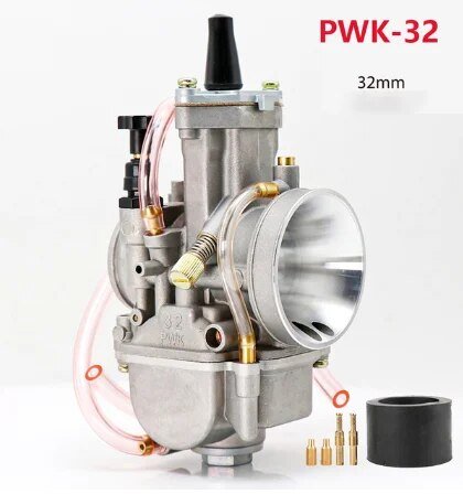 Afbeelding van PWK 21 24 26 28 30 32 34 2 T 4 T Motorfiets Carburateur Met Power Jet Voor Yamaha voor Mikuni Koso Voor ATV Quad UTV