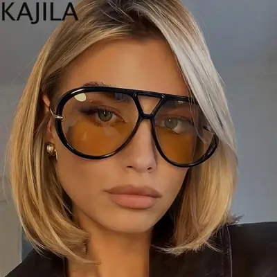 Image de Lunettes de Soleil Vintage Ovales Punk UV400