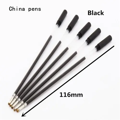 5pcs tinta gel negro