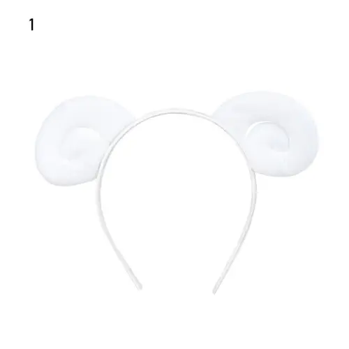 Image de Bandeau Oreilles d'Animaux Peluche - Chien, Zèbre, Tigre