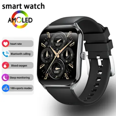 Image de Montre Connectée Ultra Fine avec Écran AMOLED HD