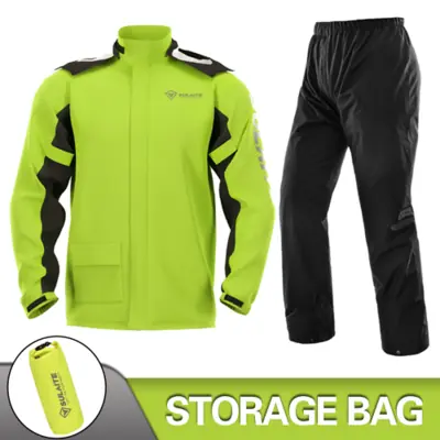 Image de Combinaison Imperméable Moto - Protection Anti-Pluie Ultra-Résistante