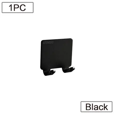 Image de Support de Rasoir Mural Sans Poinçon - Rangement Pratique pour Salle de Bain