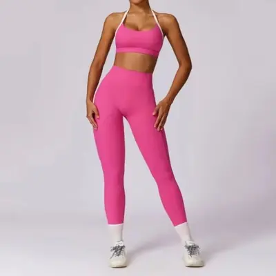 Image de Ensemble Yoga 2 Pièces Femme - Sport & Fitness