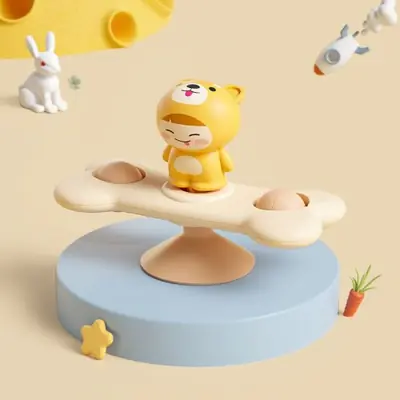 Bébé Montessori Spin Cup - Jouet de Bain Rotatif