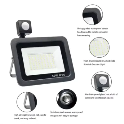 Image de Projecteur LED Extérieur avec Détecteur de Mouvement IP66