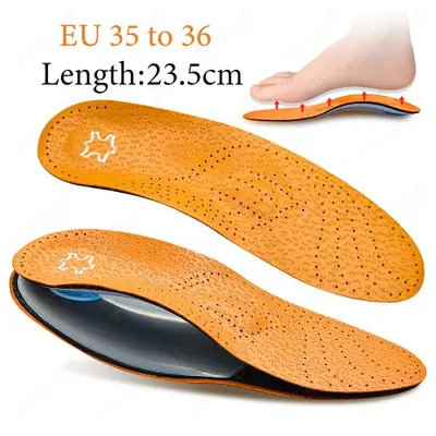 Image de Semelle Orthopédique pour Pieds Plats - Soutien Voûte Plantaire