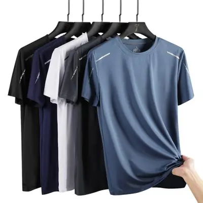 T-Shirt Homme Séchage Rapide pour Sport et Randonnée