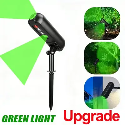 Image de Projecteur Solaire LED 2 en 1 - Éclairage Extérieur Jardin