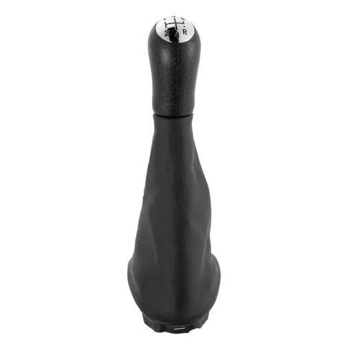 Image de Pommeau de levier de vitesse en cuir - pour Renault Clio 2, Megane 2, Kangoo