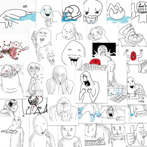 Image de Stickers Panne Émotionnelle - Décalcomanies Amusantes pour Enfants