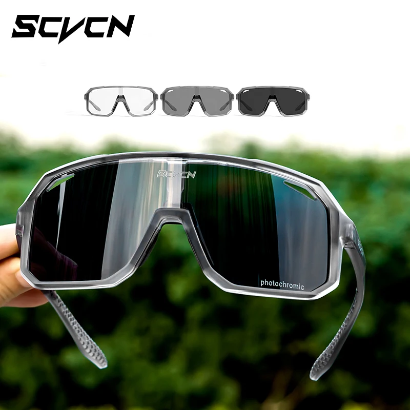 Imagen de Gafas de Sol Fotocromáticas para Ciclismo, Ideales para Bicicleta de Montaña y Carretera, Protección UV400, Diseño Deportivo para Hombres y Mujeres