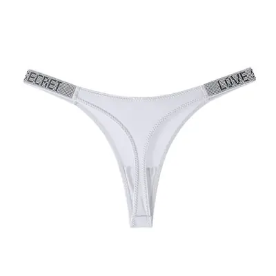 Image de String Sexy avec Strass et Lettres Diamants